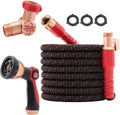 Pocket Hose Ballistic 75 FT Expandable Garden Hose w/Pocket Pivot Swivel Connector