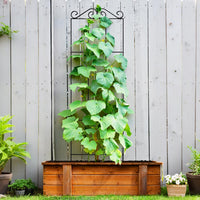 ARIFARO 37.5'' Metal Garden Trellis for Climbing Plants,(Pack of 4)